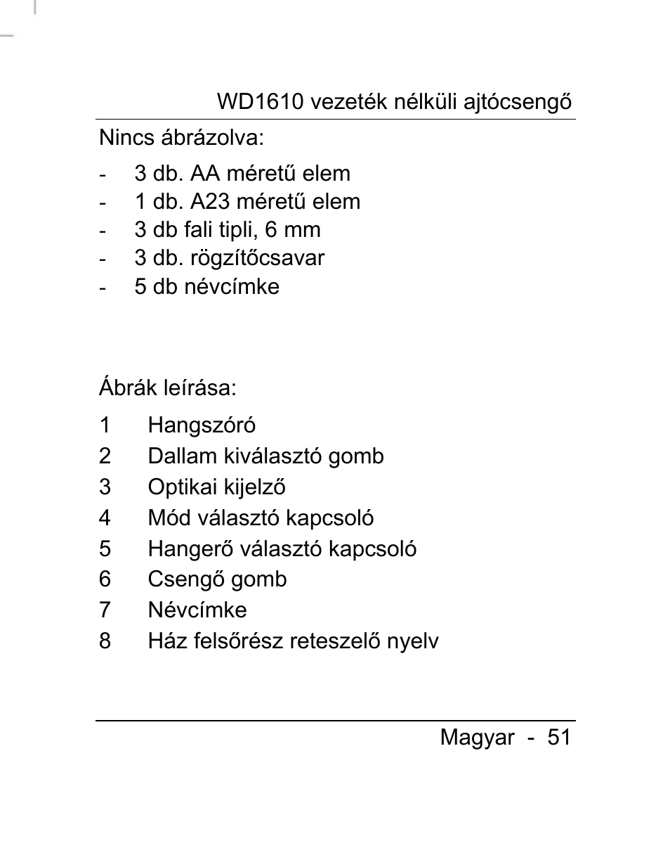 Silvercrest WD1610 User Manual | Page 52 / 170