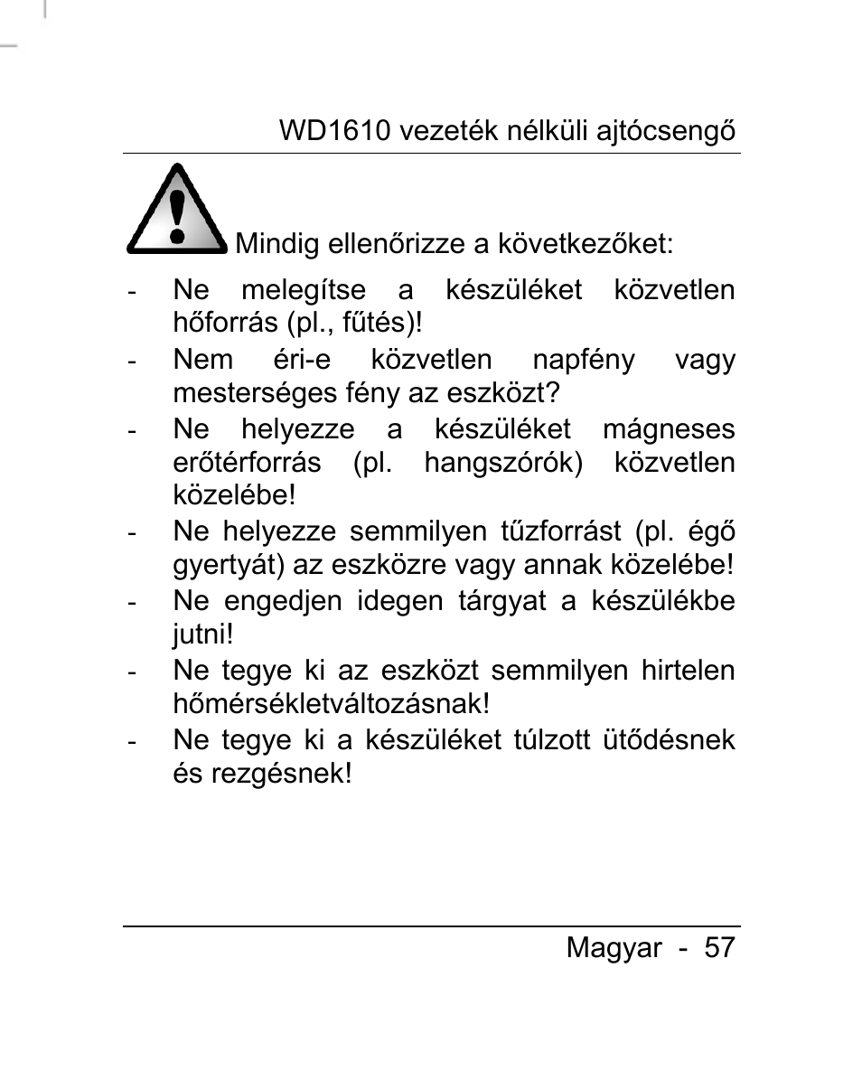 Silvercrest WD1610 User Manual | Page 58 / 170