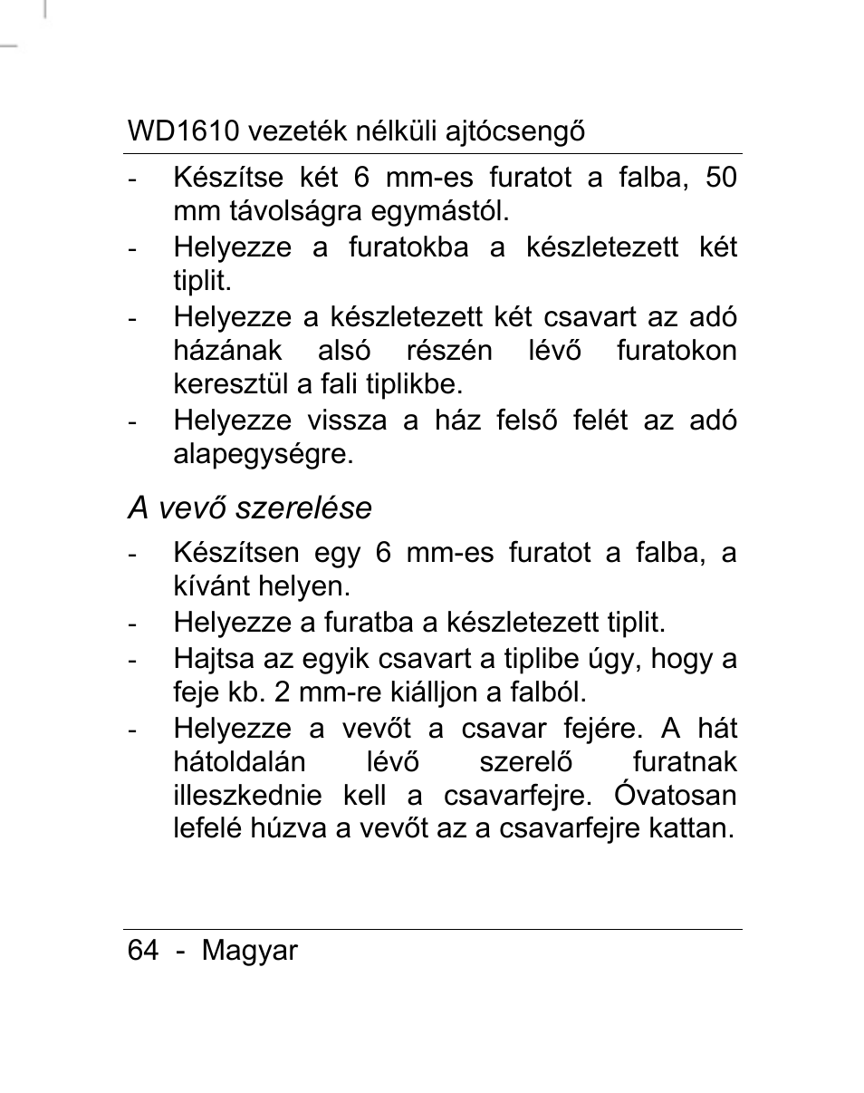 Silvercrest WD1610 User Manual | Page 65 / 170