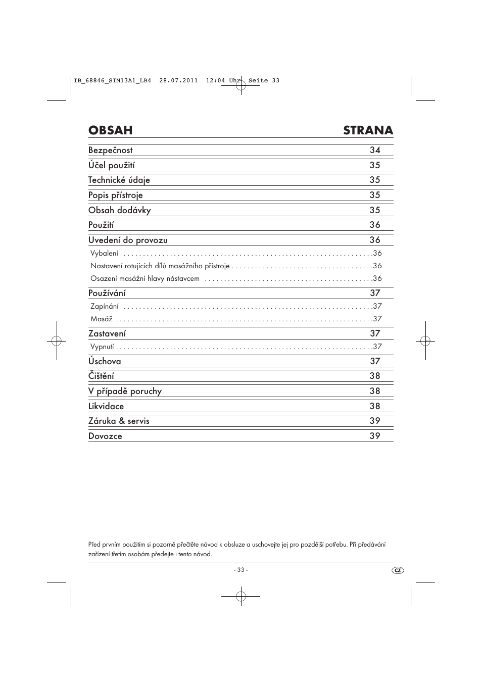 Silvercrest SIM 13 A1 User Manual | Page 35 / 57