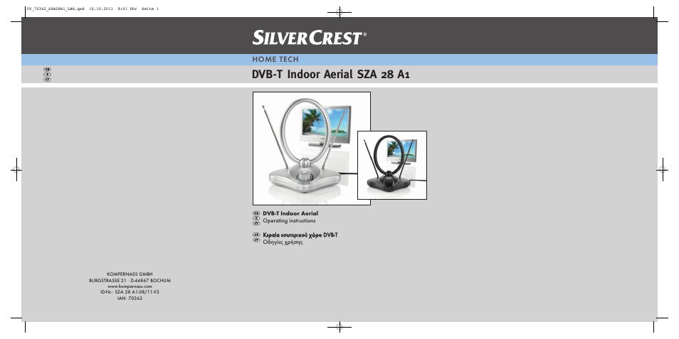 Silvercrest SZA 28 A1 User Manual | 14 pages