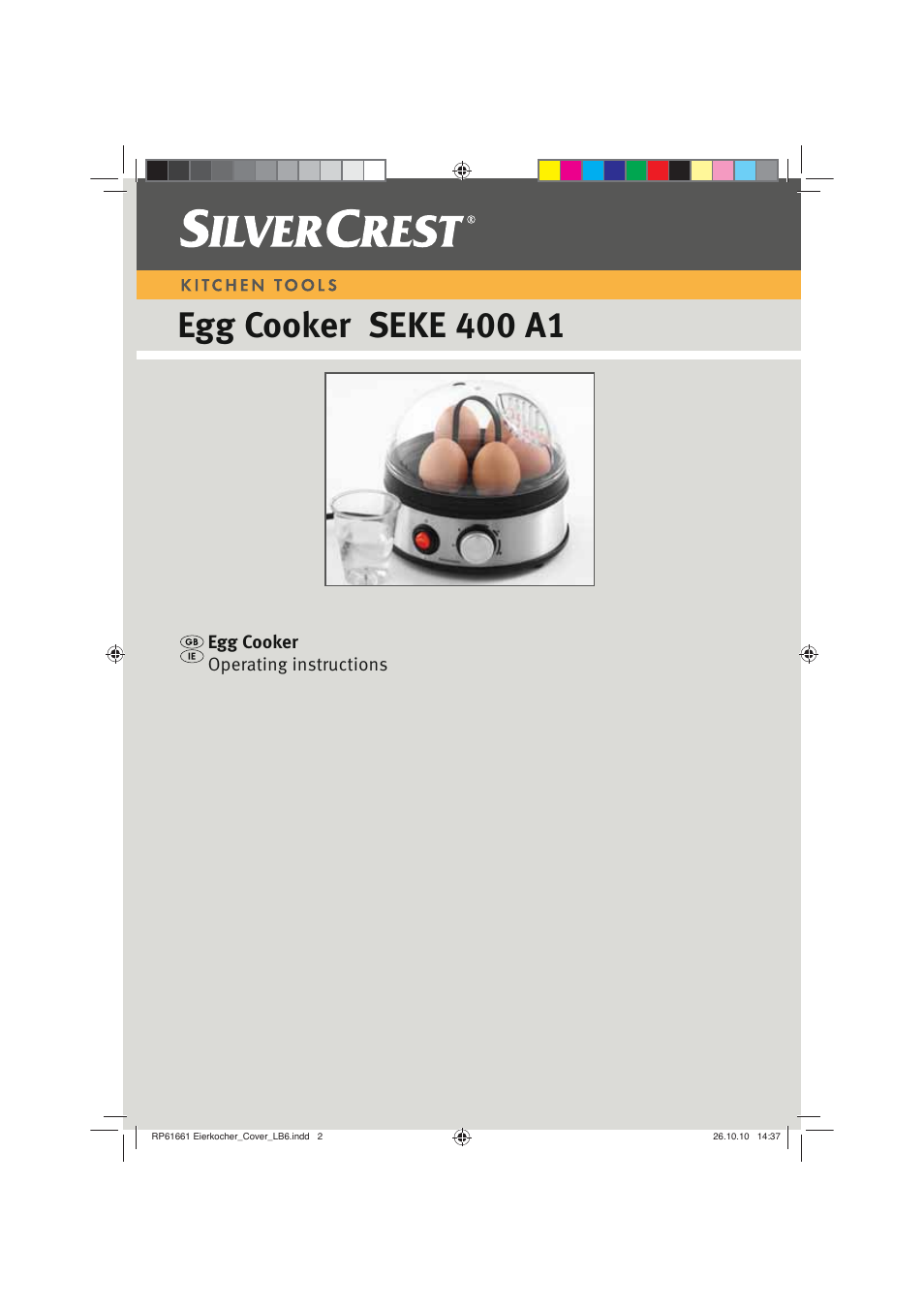 Silvercrest SEKE 400 A1 User Manual | 14 pages