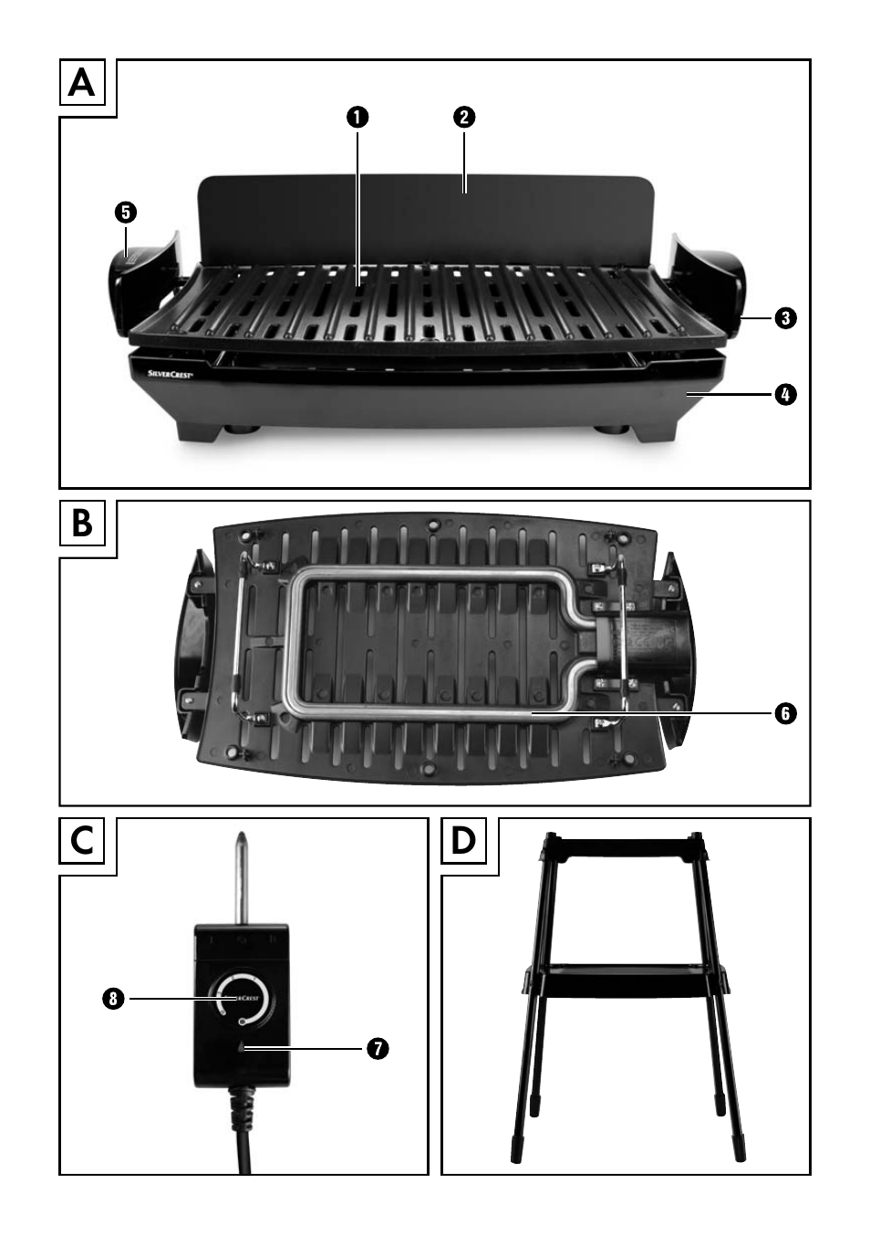 Silvercrest STGR 1600 A2 User Manual | Page 3 / 34