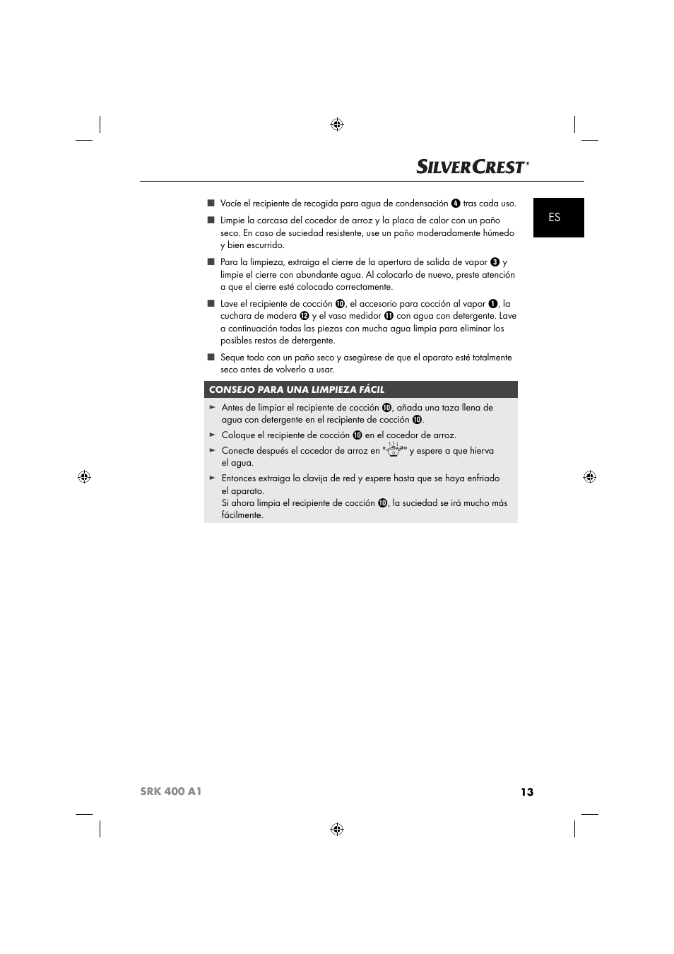 Silvercrest SRK 400 A1 User Manual | Page 16 / 84