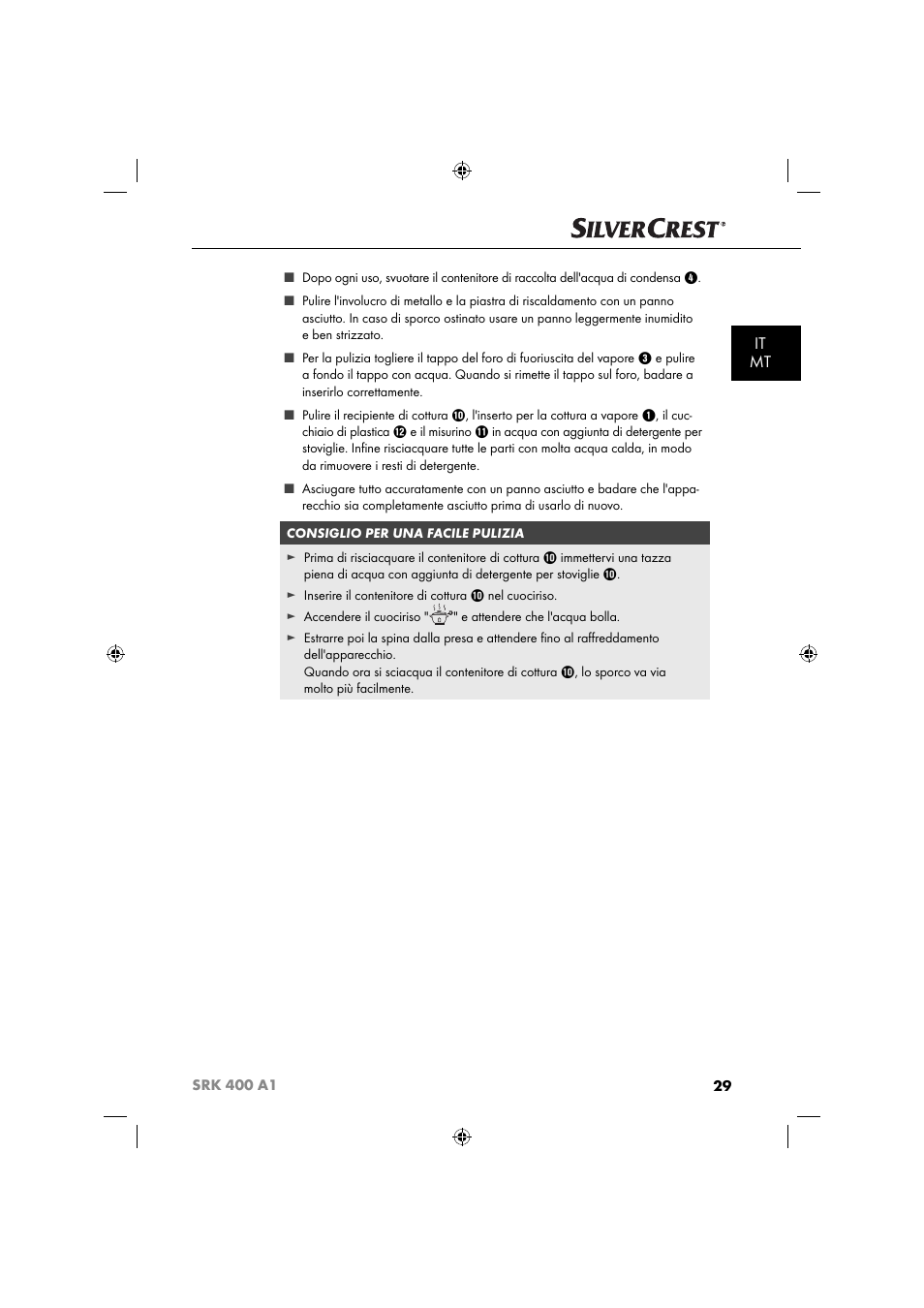 It mt | Silvercrest SRK 400 A1 User Manual | Page 32 / 84