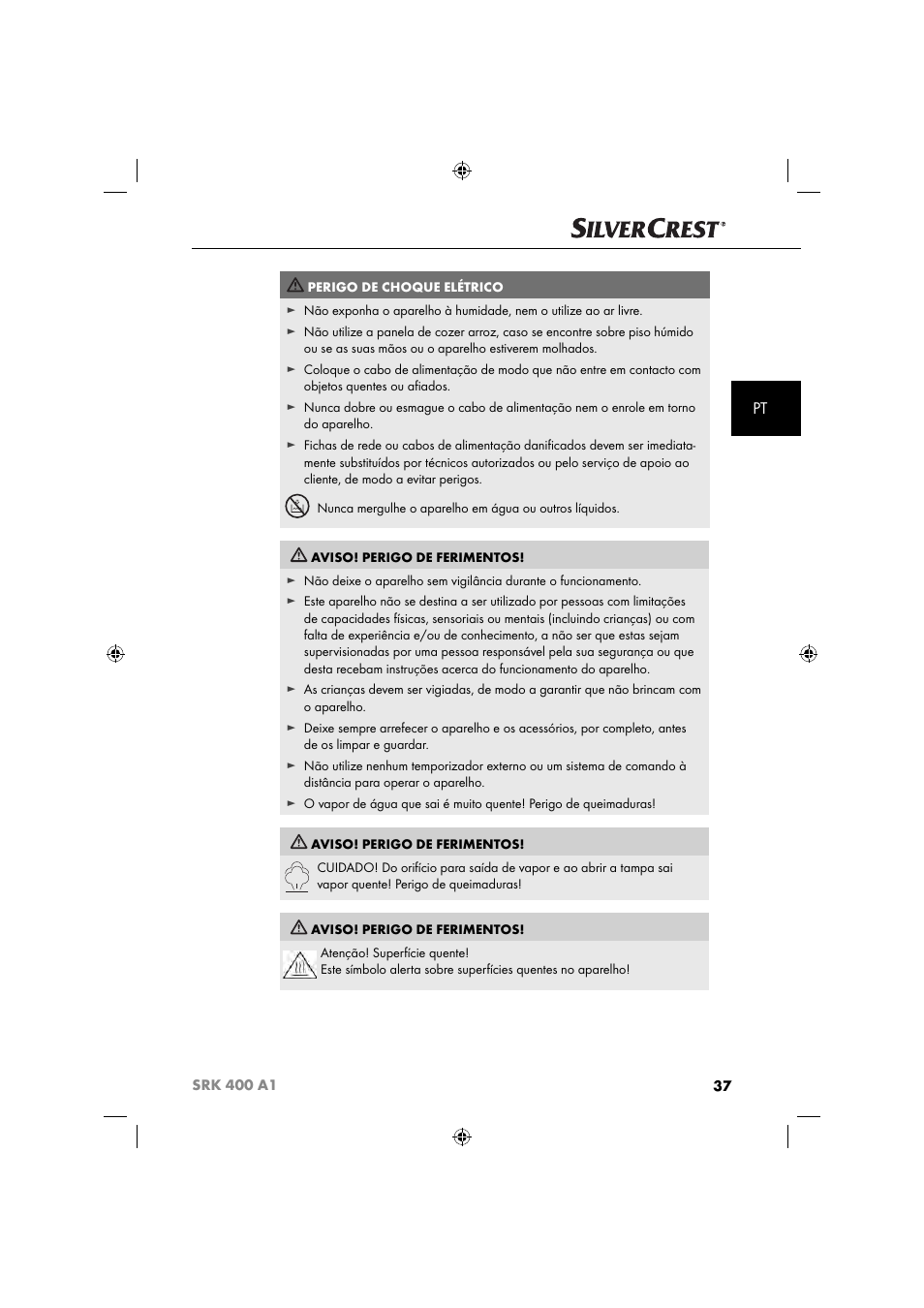 Silvercrest SRK 400 A1 User Manual | Page 40 / 84