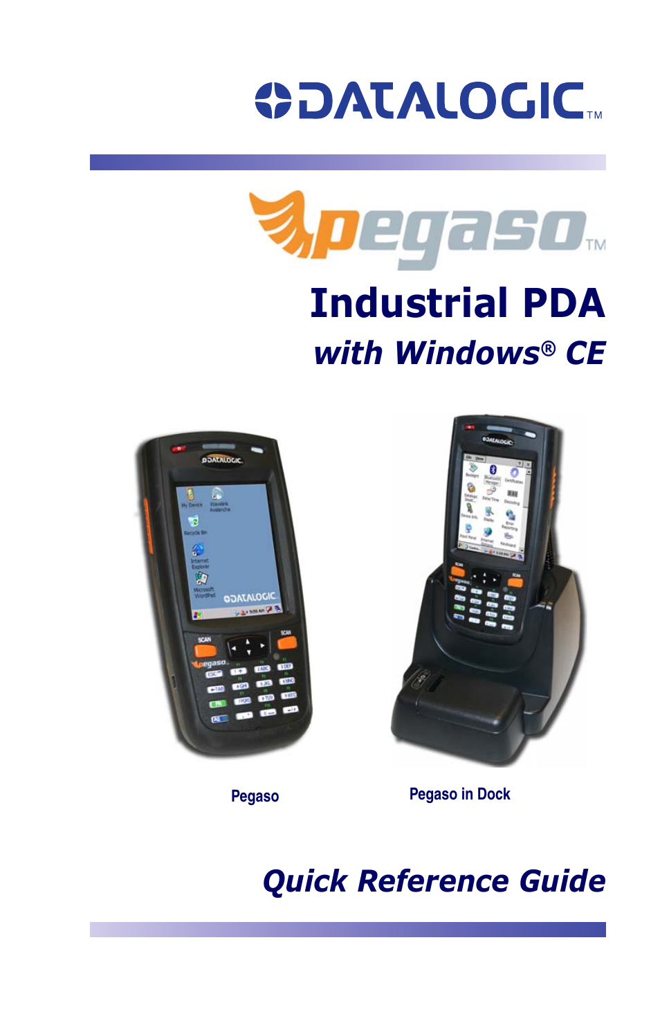 Datalogic Scanning Industrial PDA User Manual | 68 pages