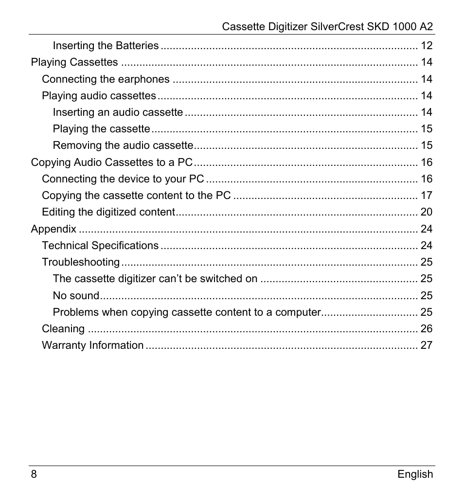 Silvercrest SKD 1000 A2 User Manual | Page 10 / 56