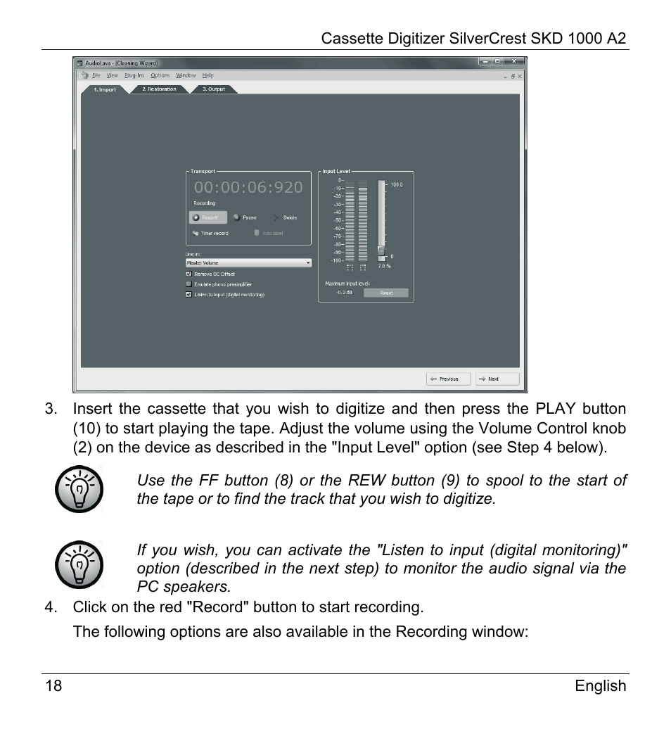 Silvercrest SKD 1000 A2 User Manual | Page 20 / 56