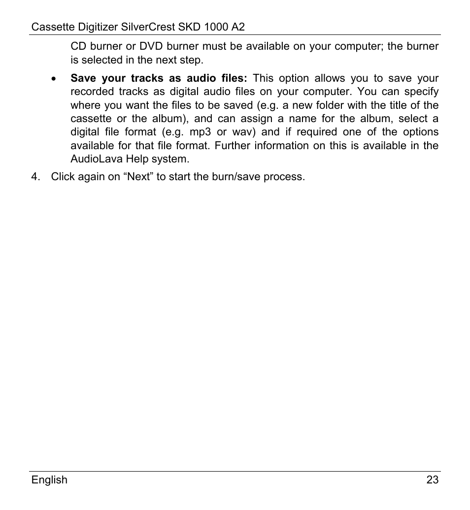 Silvercrest SKD 1000 A2 User Manual | Page 25 / 56