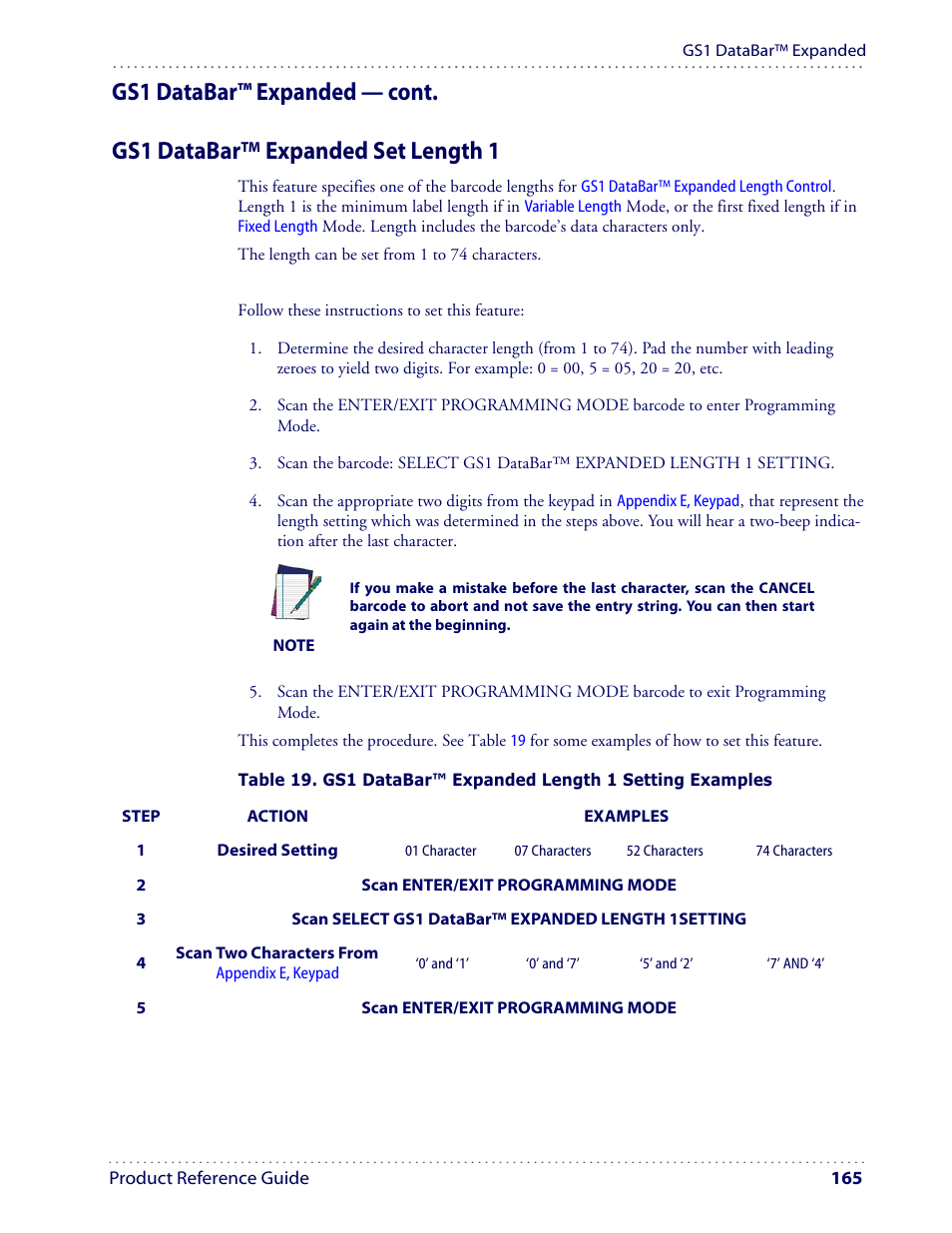 Datalogic Scanning I GD4100 User Manual | Page 167 / 324