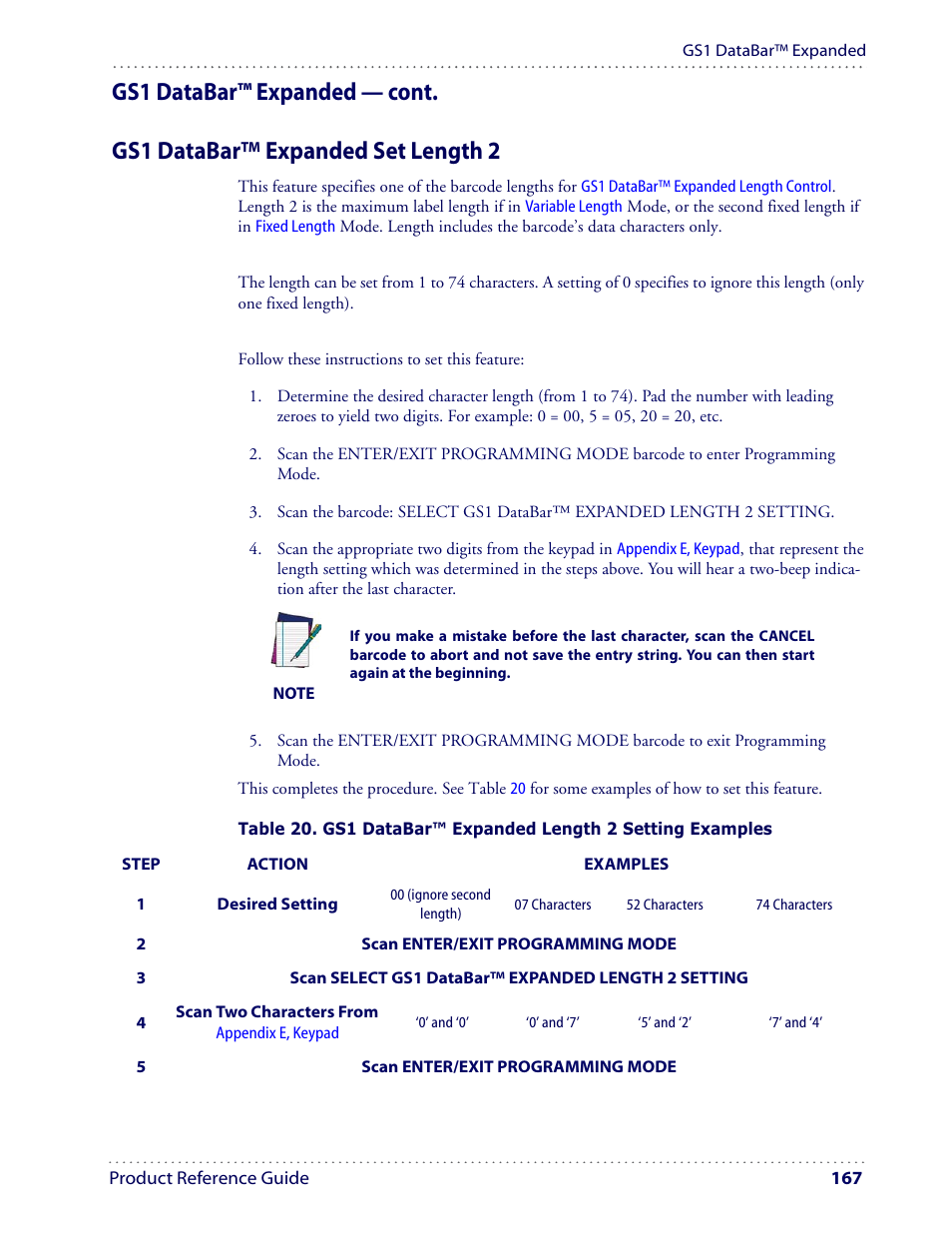 Datalogic Scanning I GD4100 User Manual | Page 169 / 324