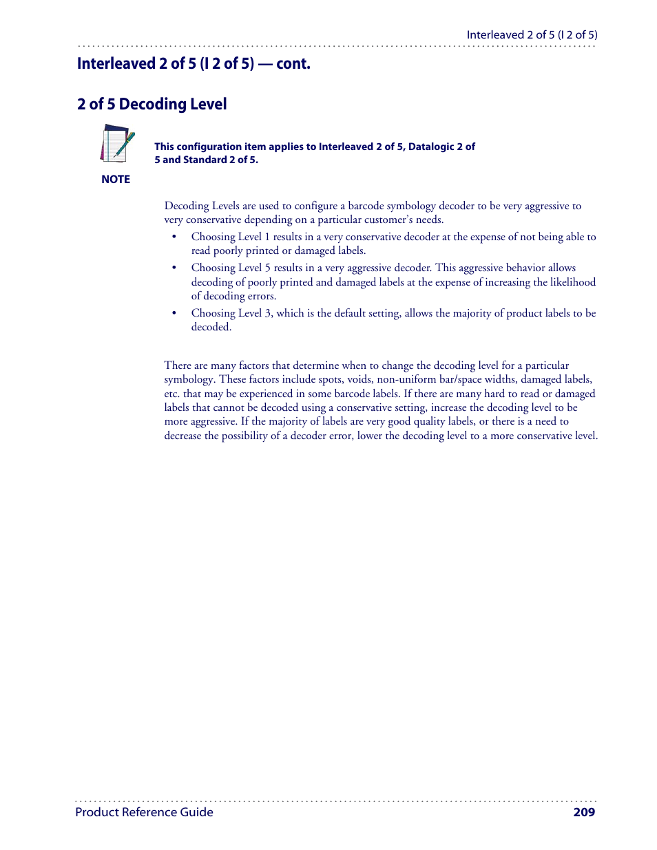 Datalogic Scanning I GD4100 User Manual | Page 211 / 324