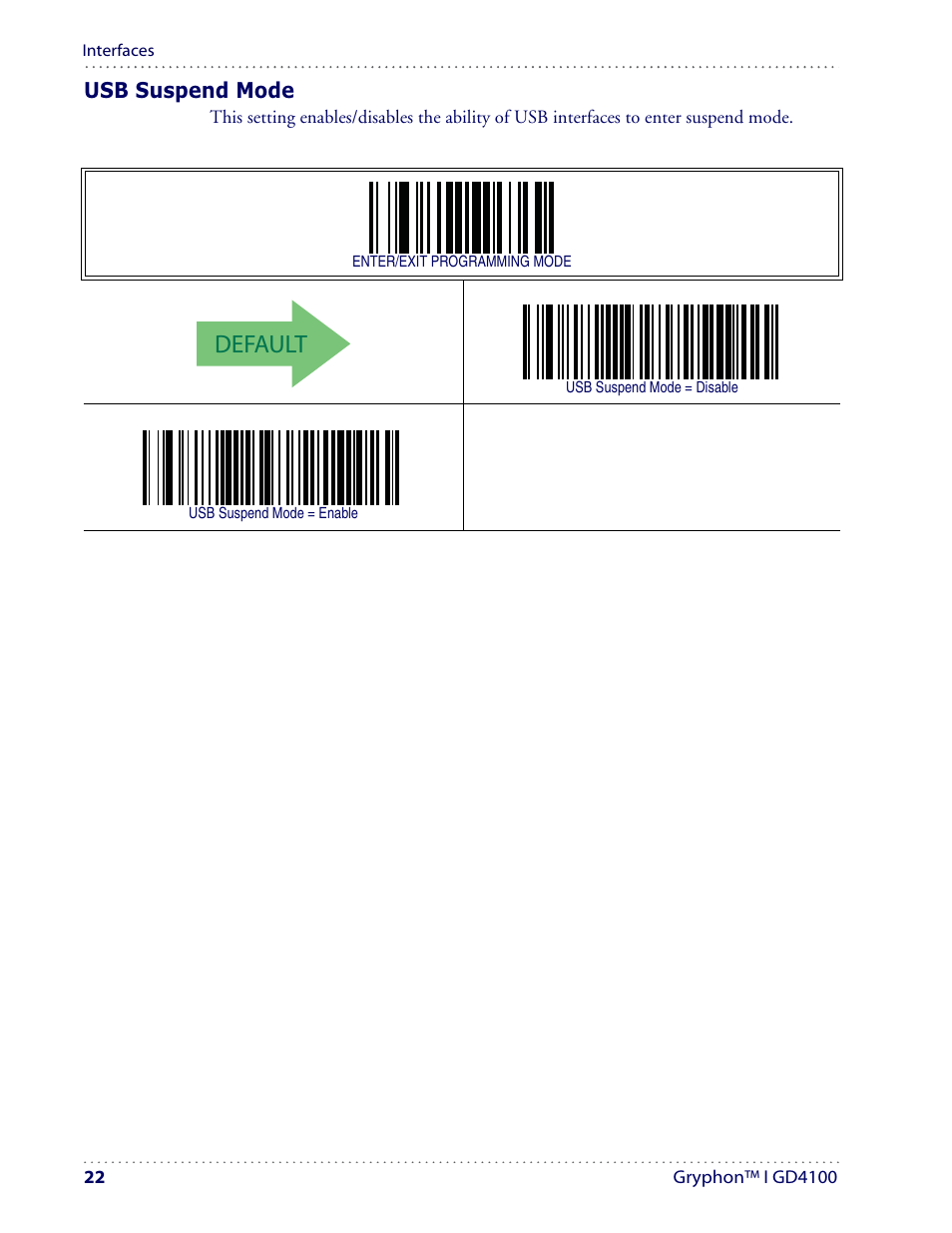 Default | Datalogic Scanning I GD4100 User Manual | Page 24 / 324