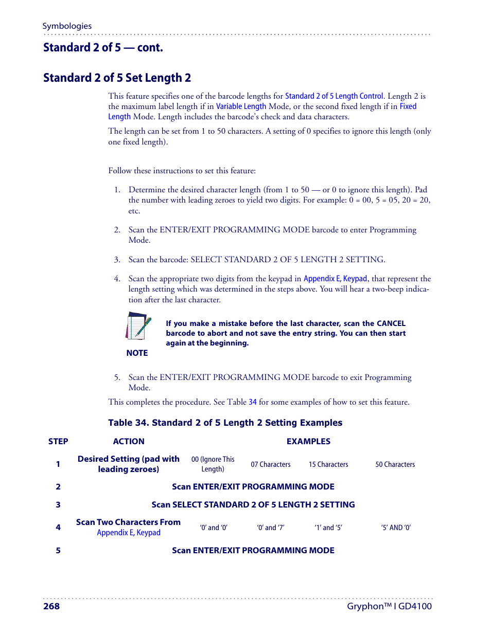 Datalogic Scanning I GD4100 User Manual | Page 270 / 324