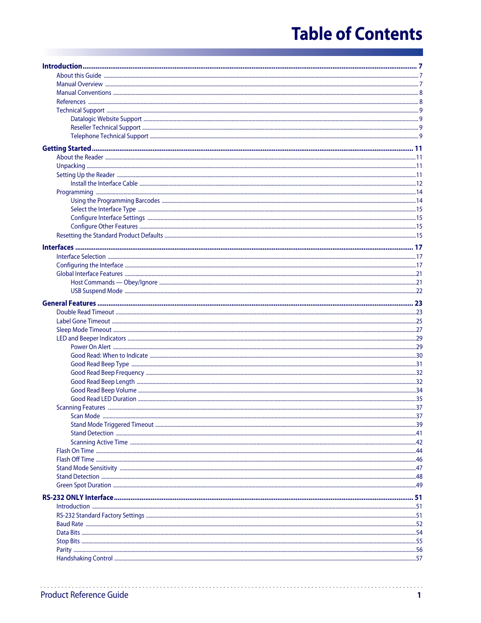 Datalogic Scanning I GD4100 User Manual | Page 3 / 324