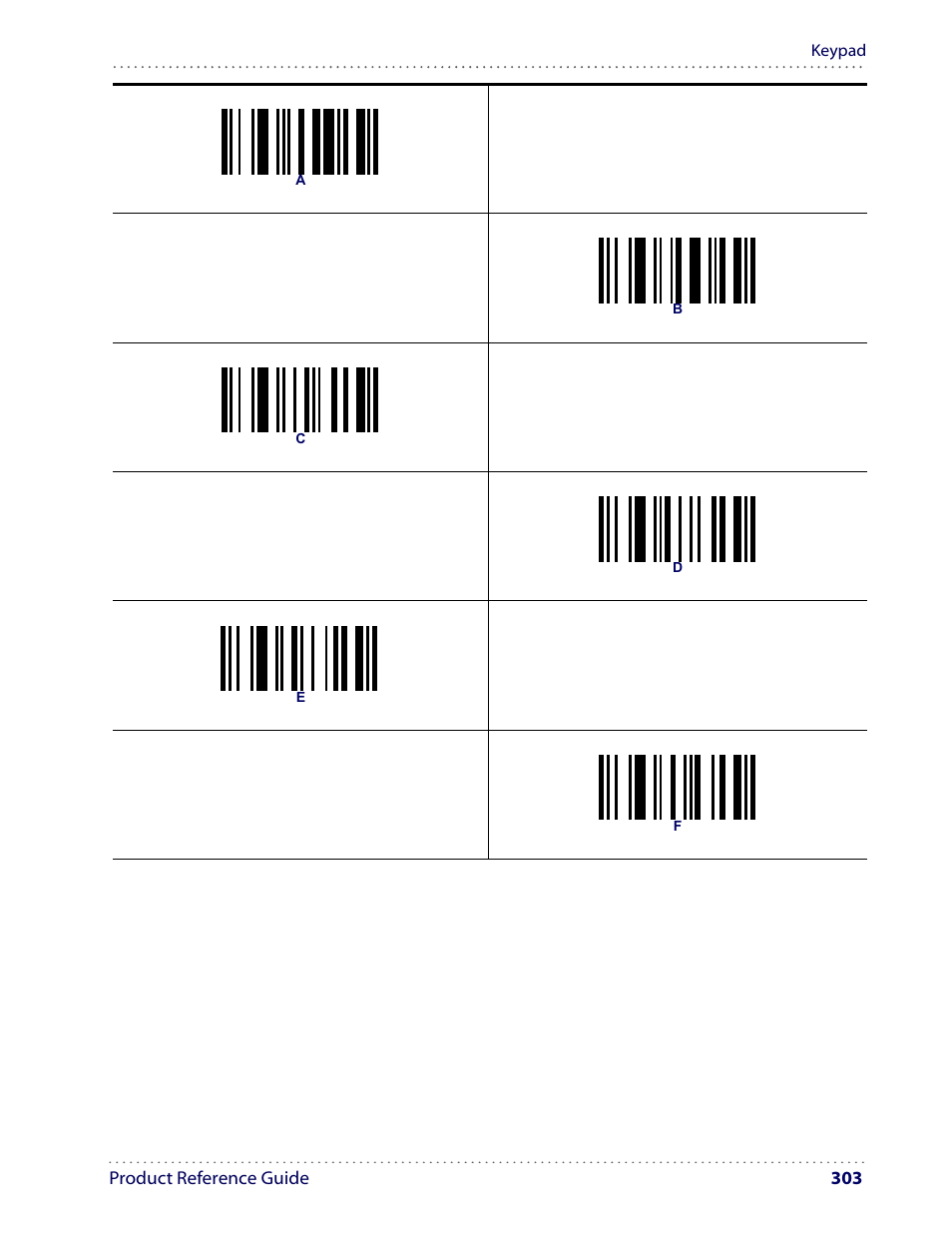 Datalogic Scanning I GD4100 User Manual | Page 305 / 324