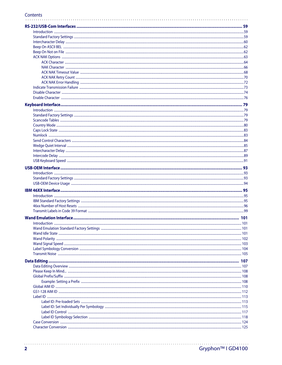 Datalogic Scanning I GD4100 User Manual | Page 4 / 324