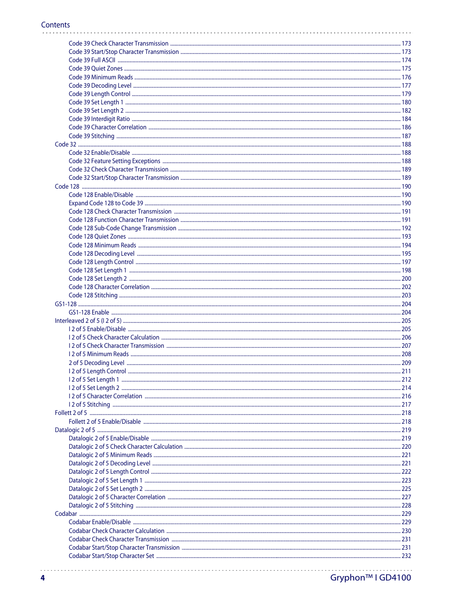 Datalogic Scanning I GD4100 User Manual | Page 6 / 324