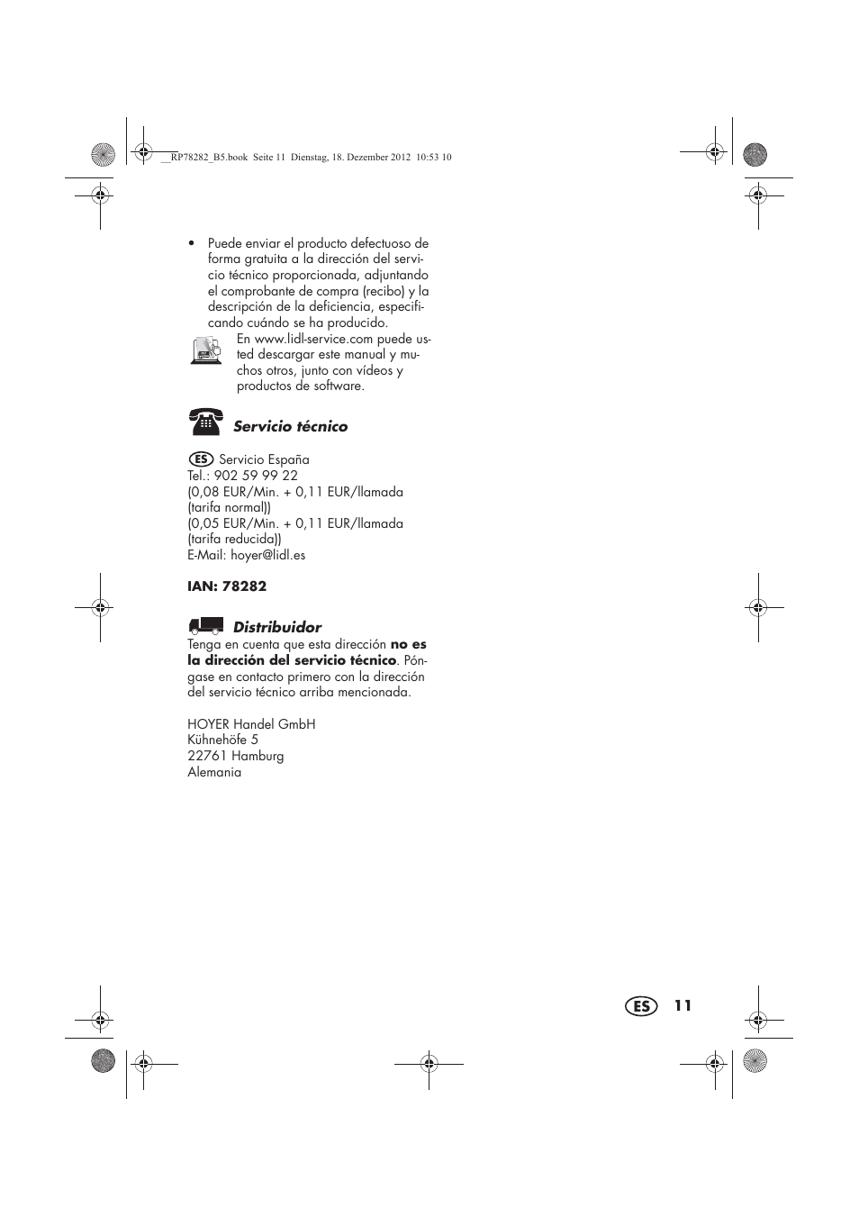 Silvercrest SMZS 260 D3 User Manual | Page 13 / 54