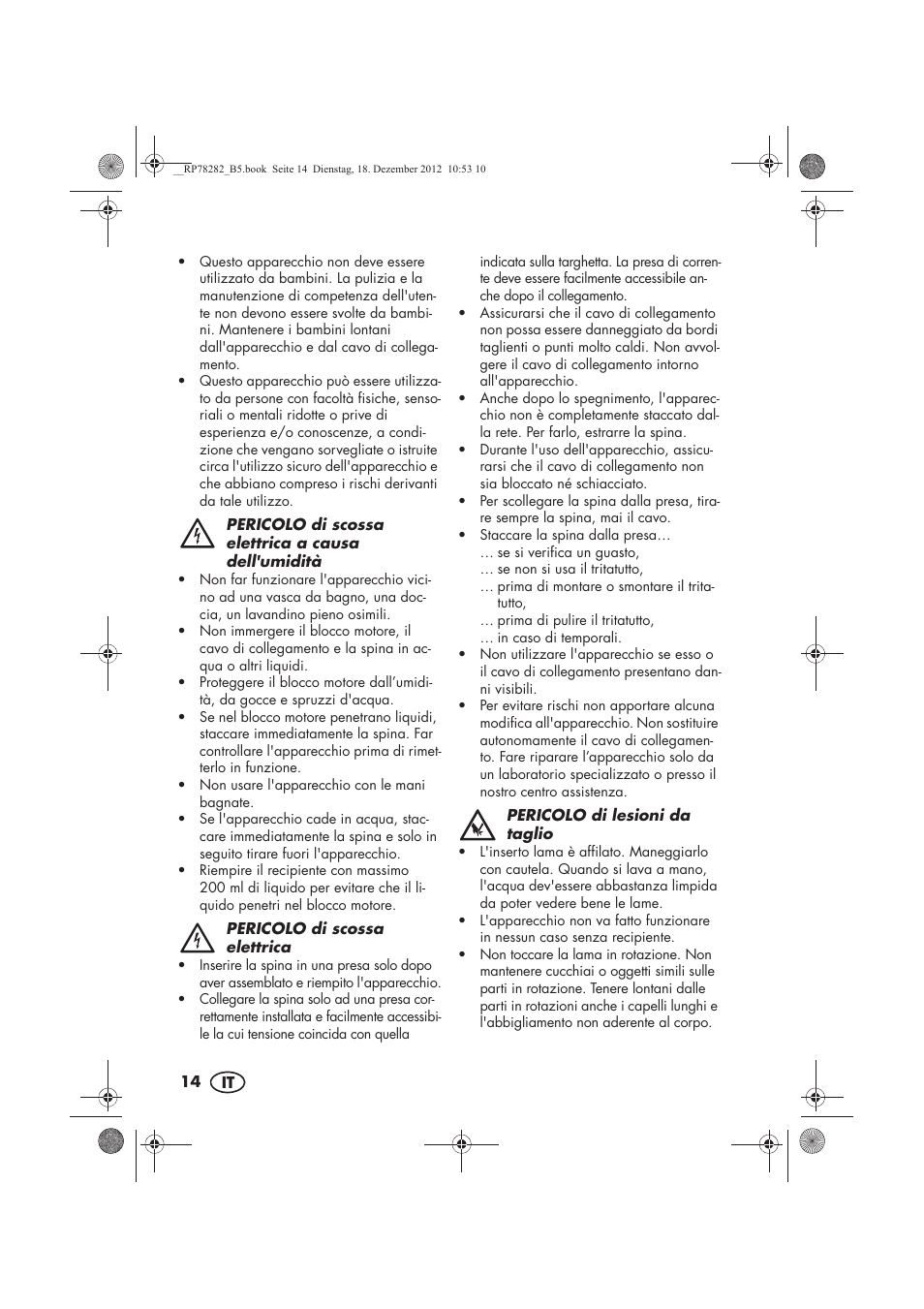 Silvercrest SMZS 260 D3 User Manual | Page 16 / 54