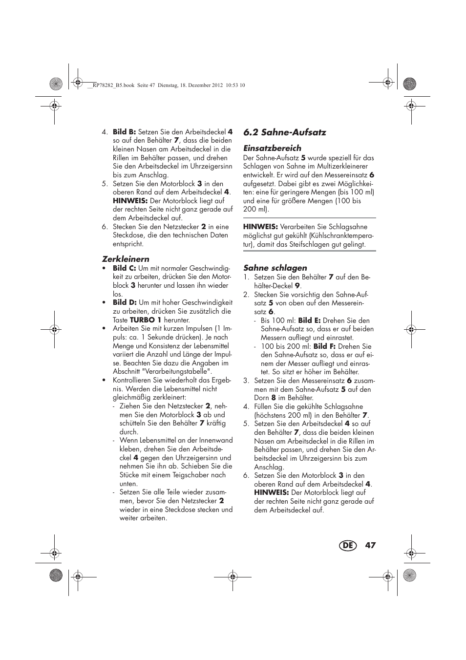 Silvercrest SMZS 260 D3 User Manual | Page 49 / 54