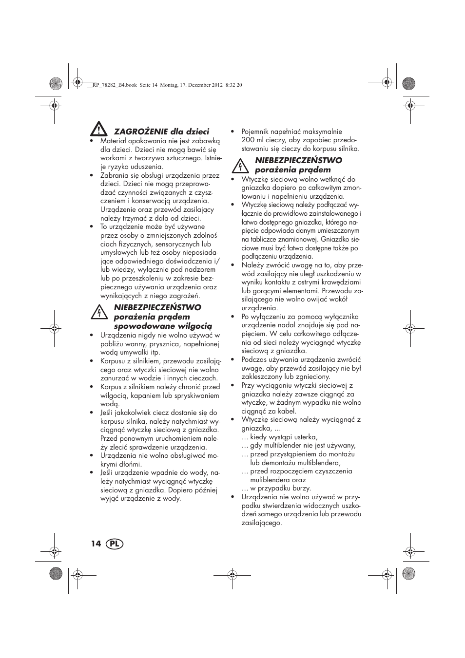 Silvercrest SMZS 260 D3 User Manual | Page 16 / 78