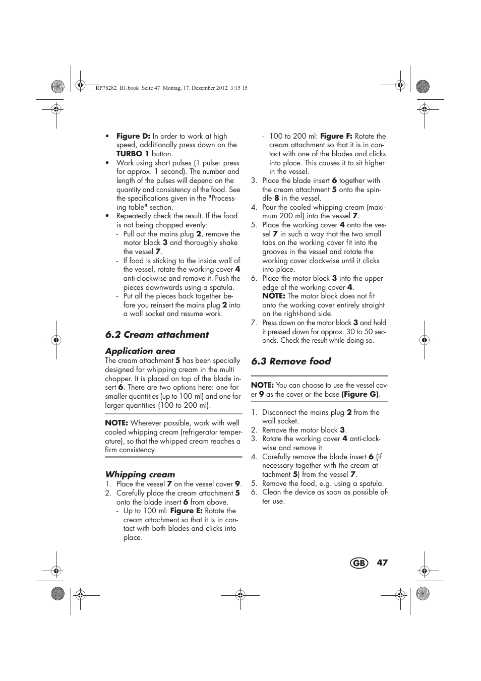 Silvercrest SMZS 260 D3 User Manual | Page 49 / 54