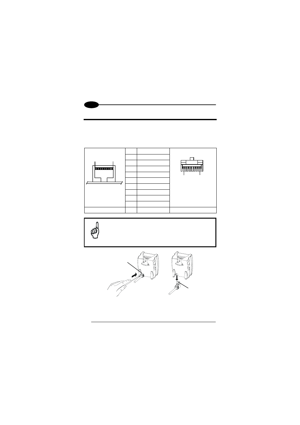 A connector and pin definitions | Datalogic Scanning DLL2020 User Manual | Page 37 / 42