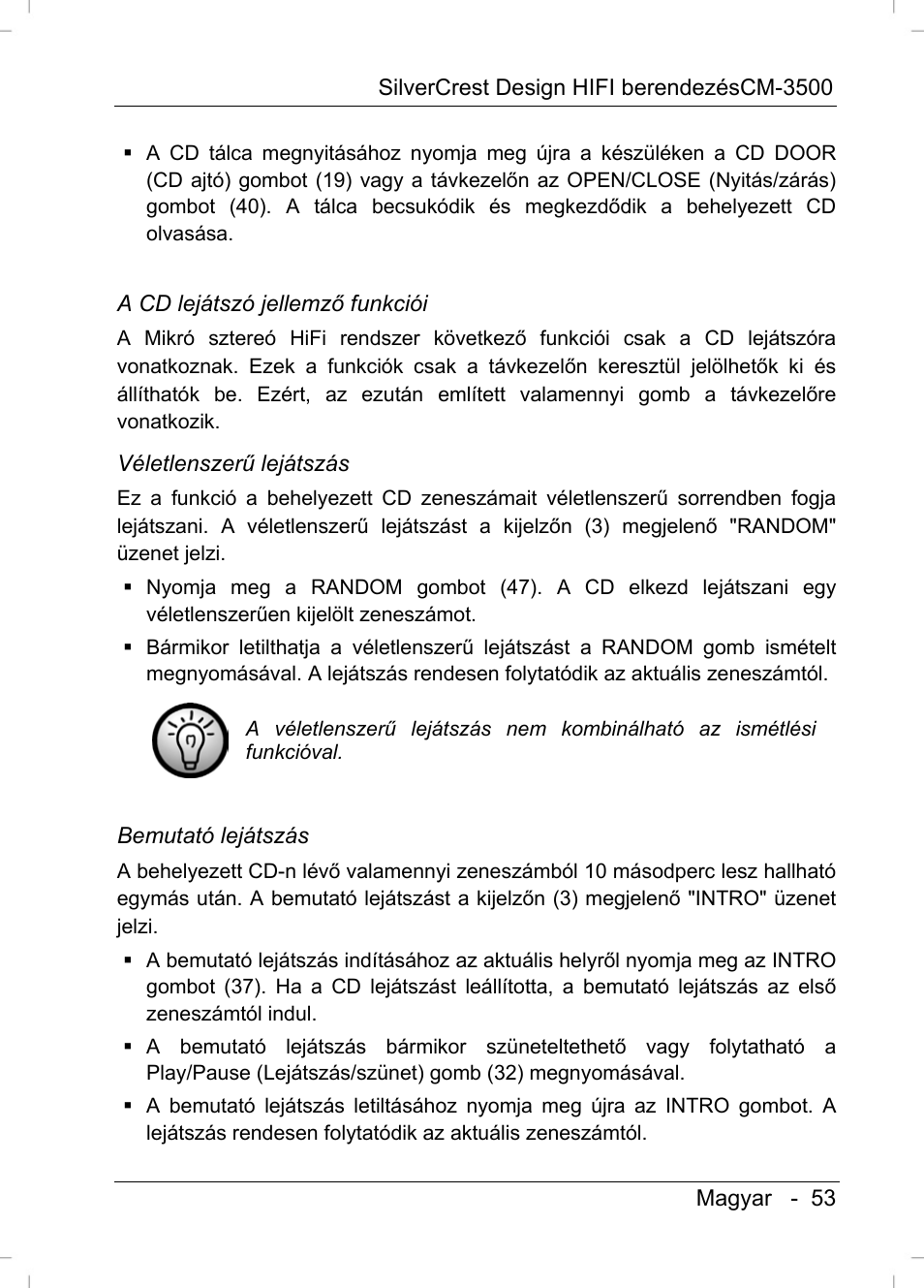 Silvercrest CM-3500 User Manual | Page 55 / 71