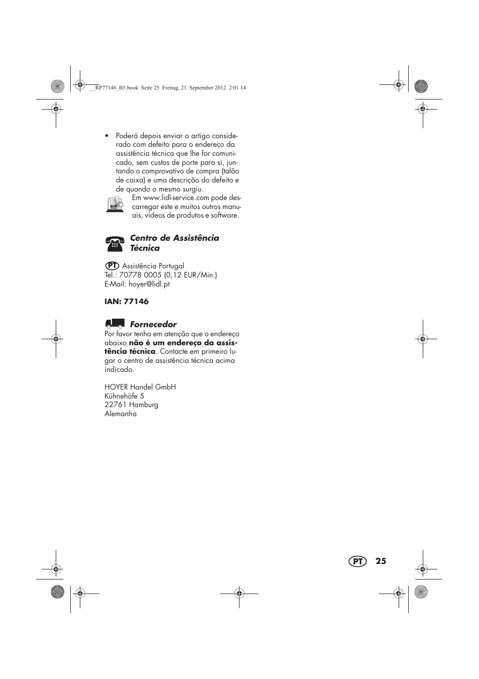 Silvercrest SZP 25 B1 User Manual | Page 27 / 46