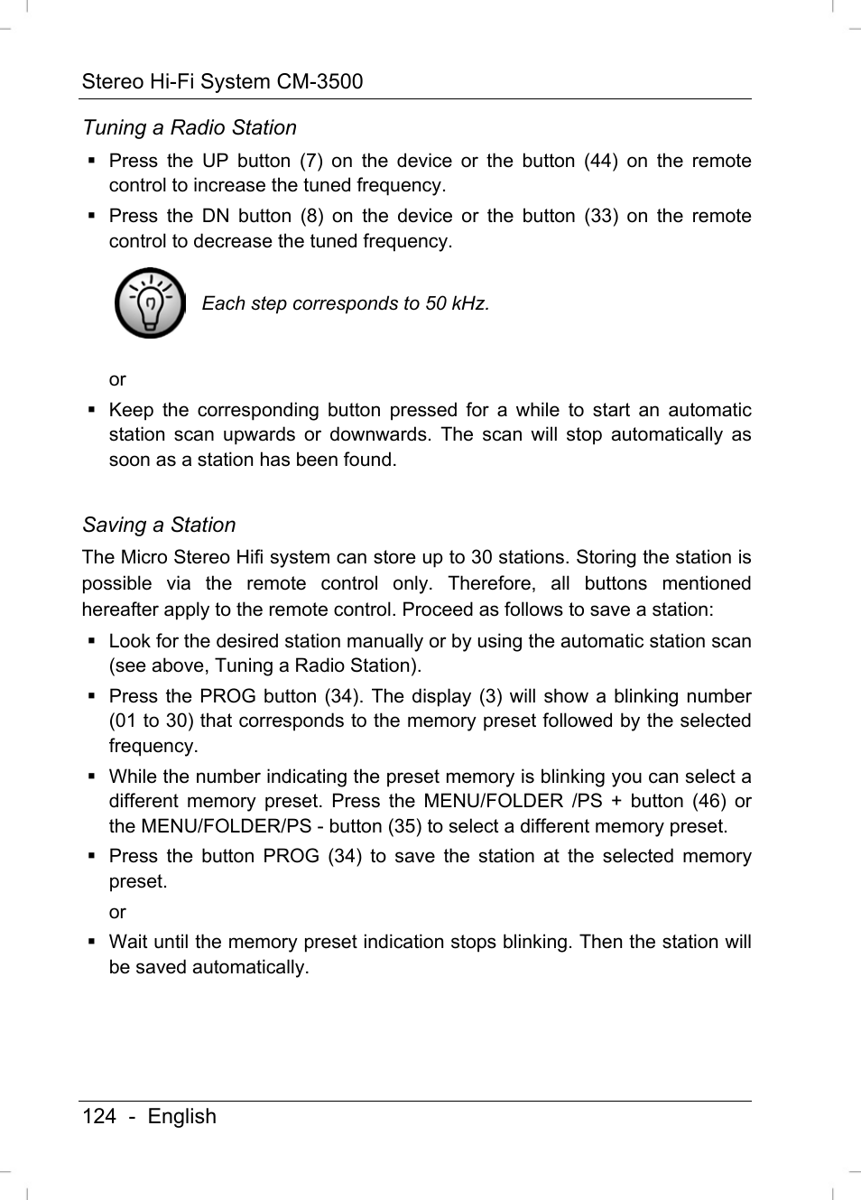 Silvercrest CM-3500 User Manual | Page 126 / 141