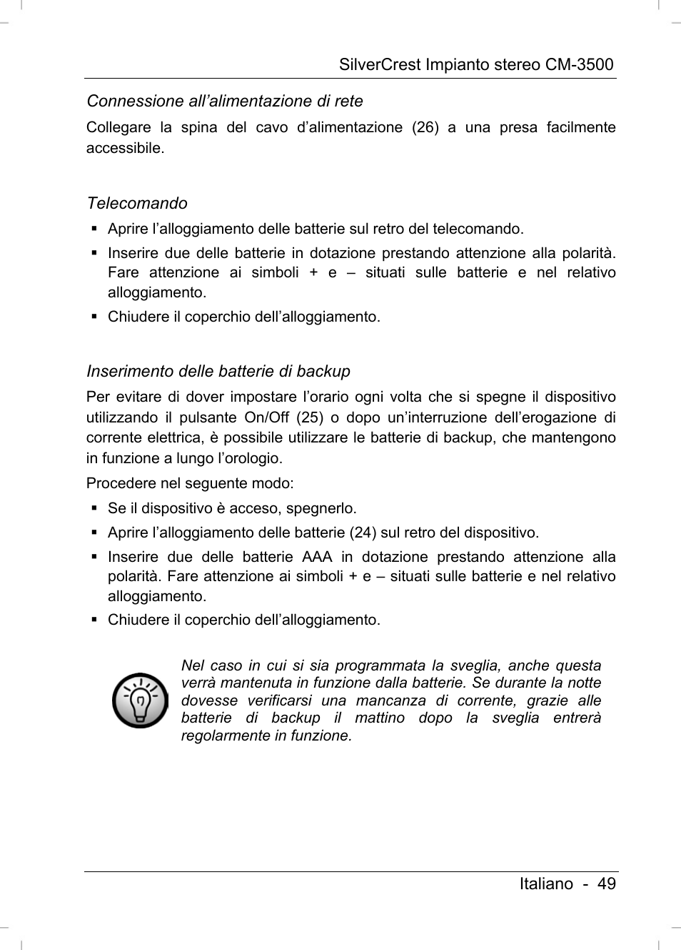 Silvercrest CM-3500 User Manual | Page 51 / 141