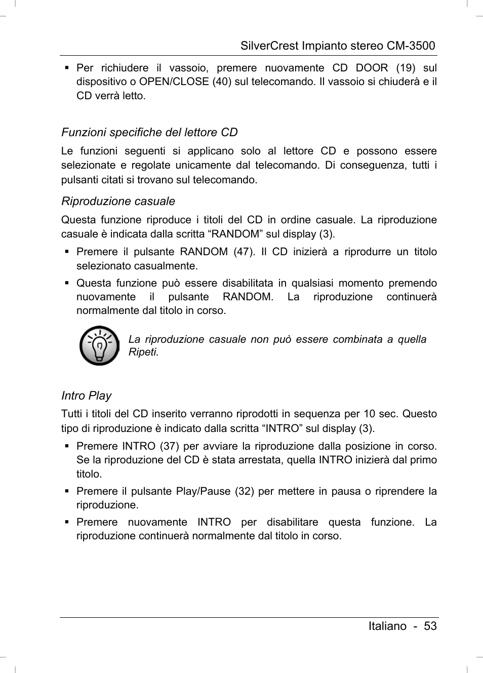 Silvercrest CM-3500 User Manual | Page 55 / 141