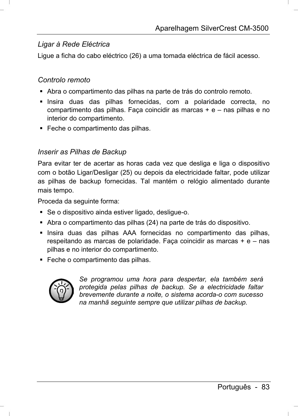 Silvercrest CM-3500 User Manual | Page 85 / 141