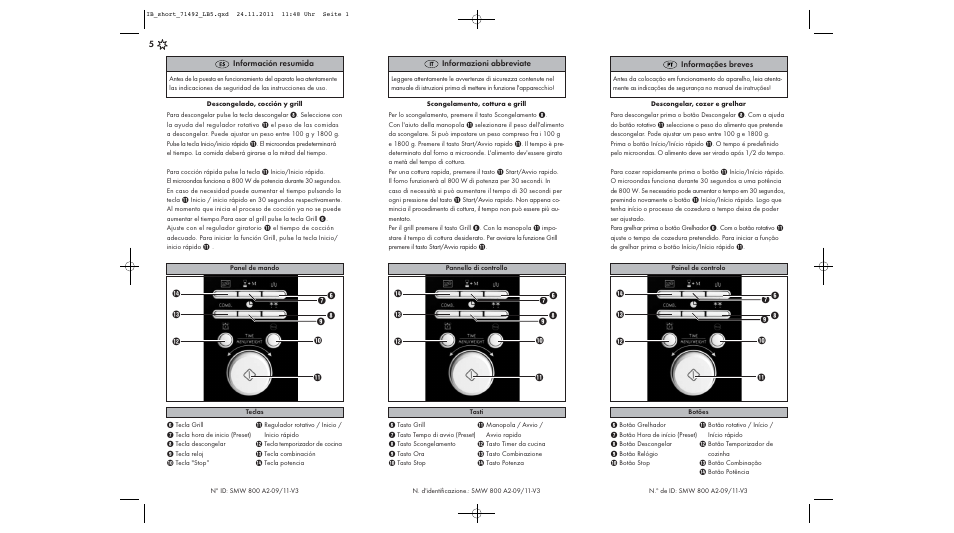 Silvercrest SMW 800 A2 User Manual | 2 pages