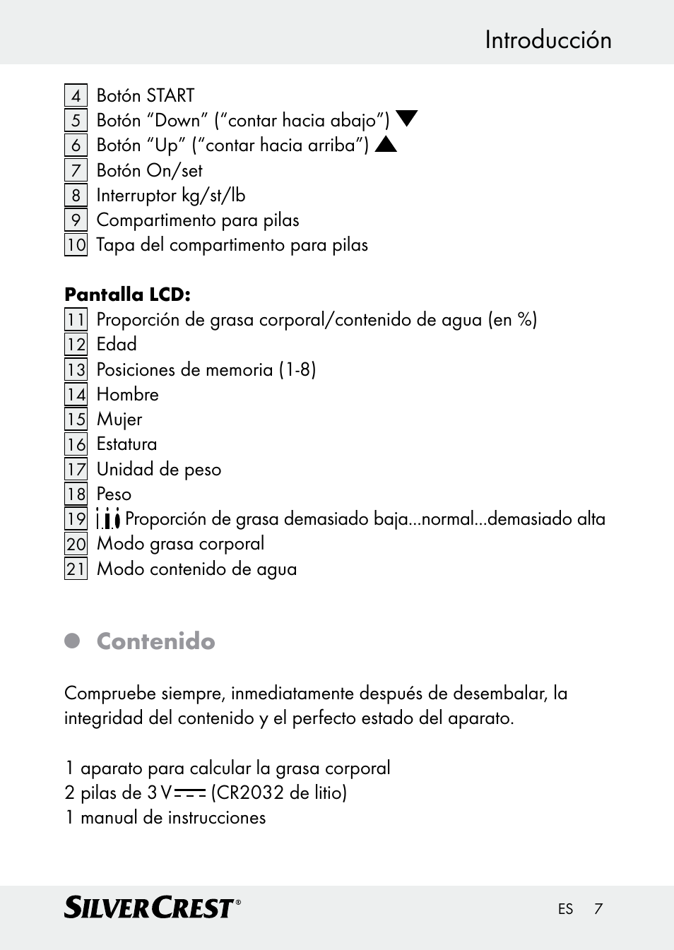 Silvercrest Z30509 User Manual | Page 7 / 74