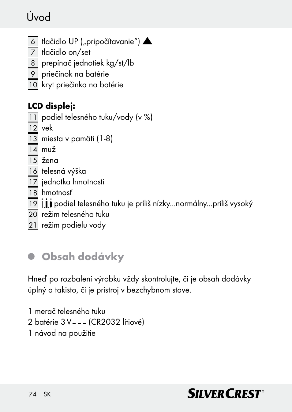 Silvercrest Z30509 User Manual | Page 74 / 85