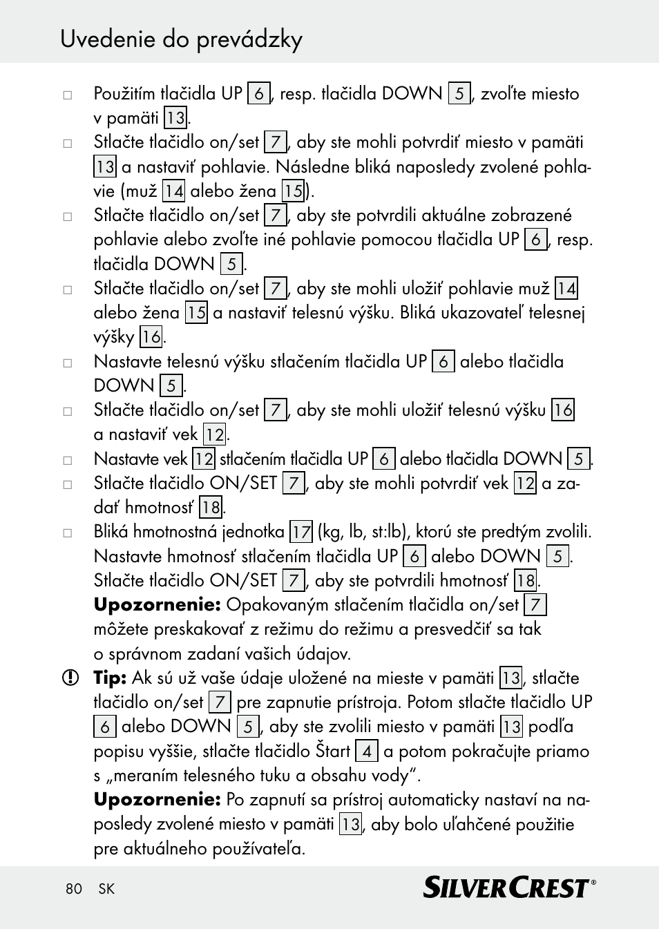 Uvedenie do prevádzky | Silvercrest Z30509 User Manual | Page 80 / 85