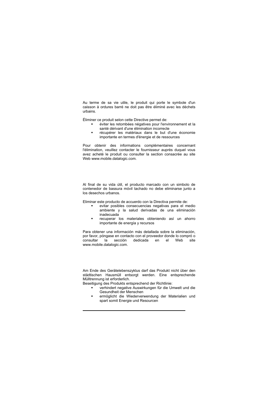 Datalogic Scanning F734-E User Manual | Page 15 / 52
