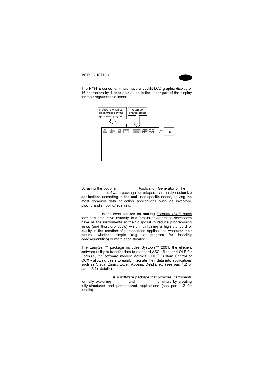 Application development programs, 2 application development programs | Datalogic Scanning F734-E User Manual | Page 21 / 52