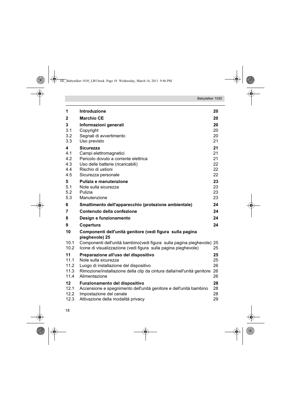 Silvercrest BABYTALKER 1030 User Manual | Page 18 / 80