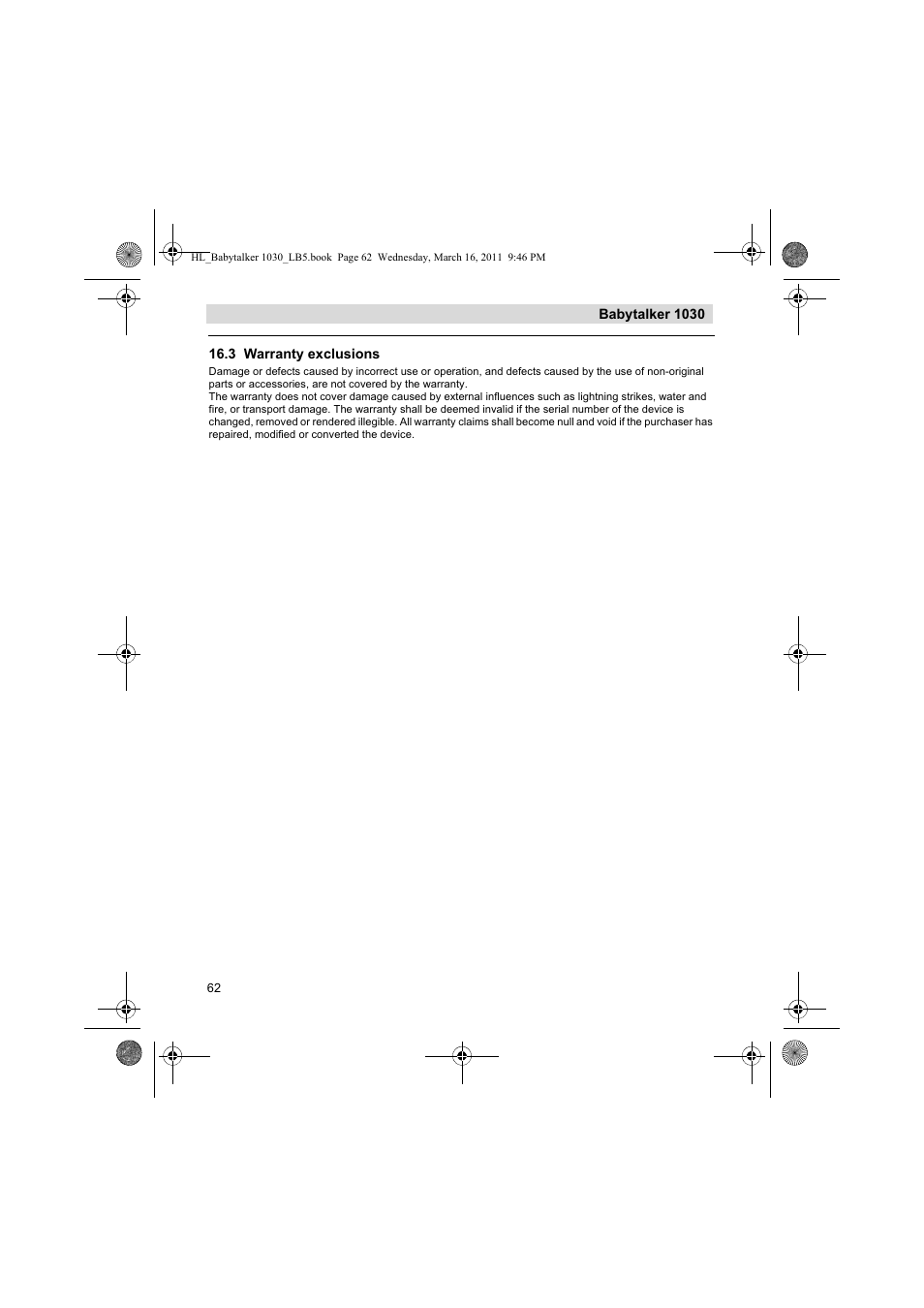 Silvercrest BABYTALKER 1030 User Manual | Page 62 / 80