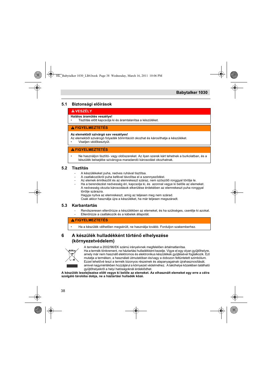 Silvercrest BABYTALKER 1030 User Manual | Page 38 / 108