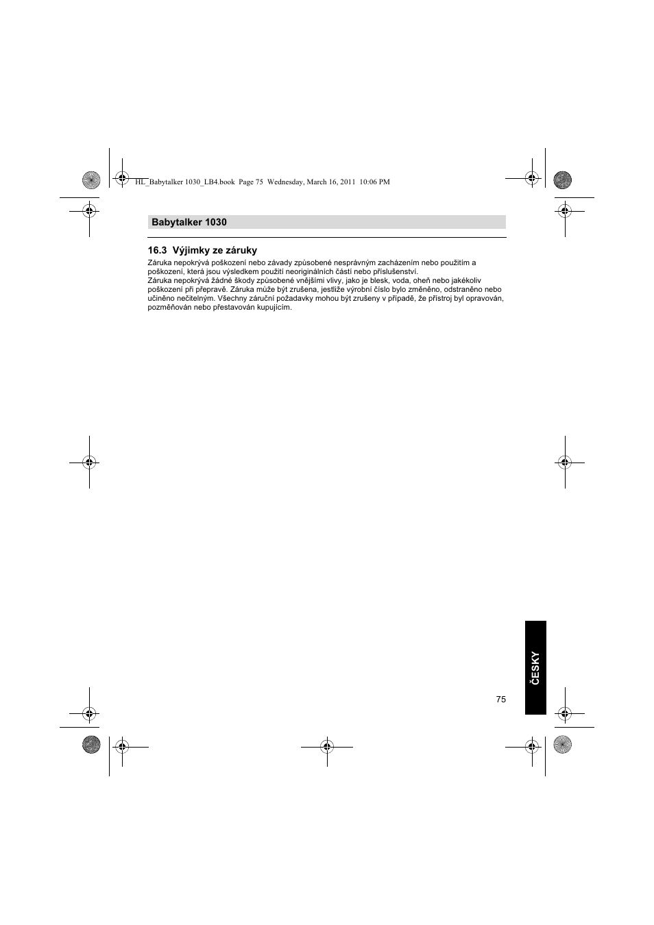 Silvercrest BABYTALKER 1030 User Manual | Page 75 / 108