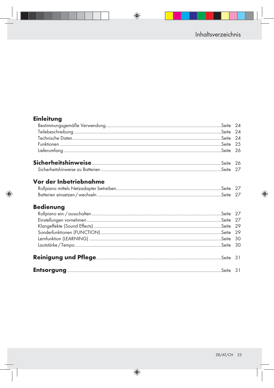 Silvercrest Z30258-BS User Manual | Page 23 / 36