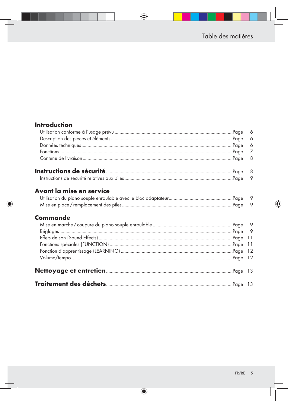 Silvercrest Z30258-BS User Manual | Page 5 / 36