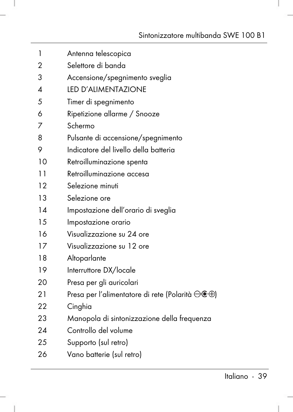 Silvercrest SWE 100 B1 User Manual | Page 41 / 140