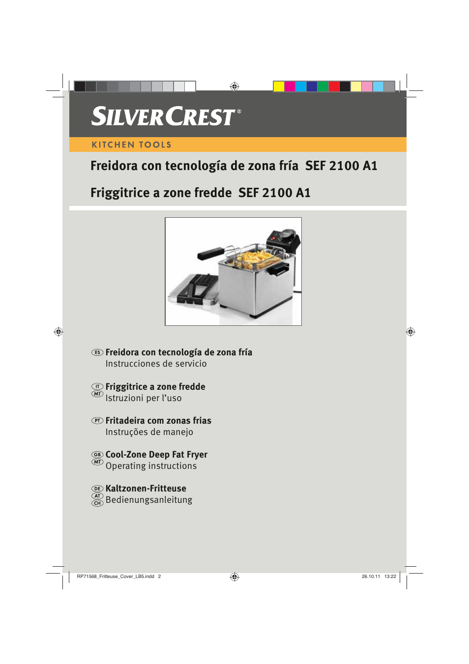 Silvercrest SEF 2100 A1 User Manual | 58 pages