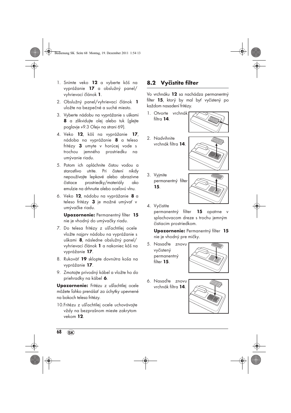 Silvercrest SEF 2100 A1 User Manual | Page 70 / 86